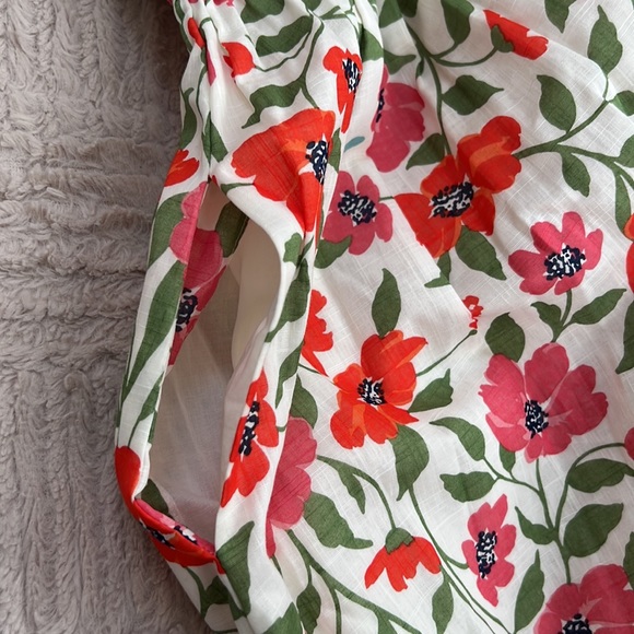 Kate Spade Bold Garden Blooms Smocked Dress with pockets, Small, new with tags - Picture 14 of 16